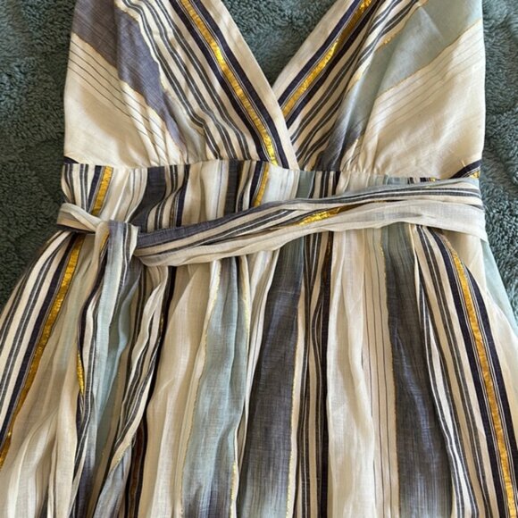 Banana Republic White Cream Spaghetti Strap Mini Sundress - Picture 3 of 9